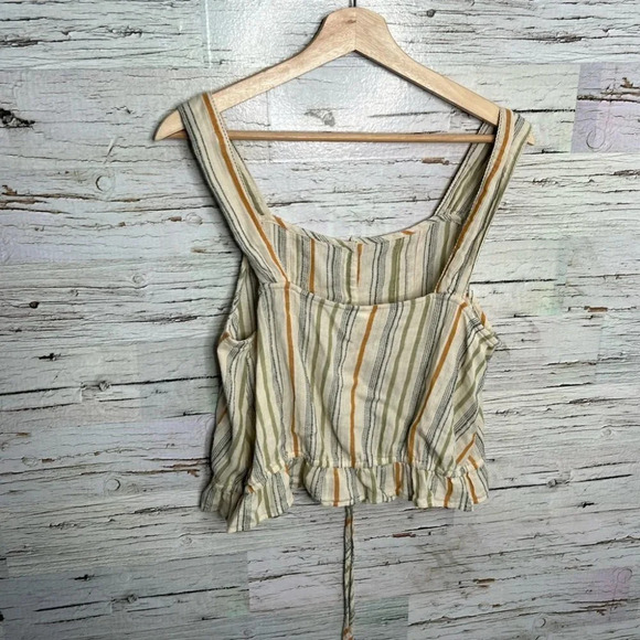 Bp. Tank top blouse tan brown size large  crop - Picture 6 of 6